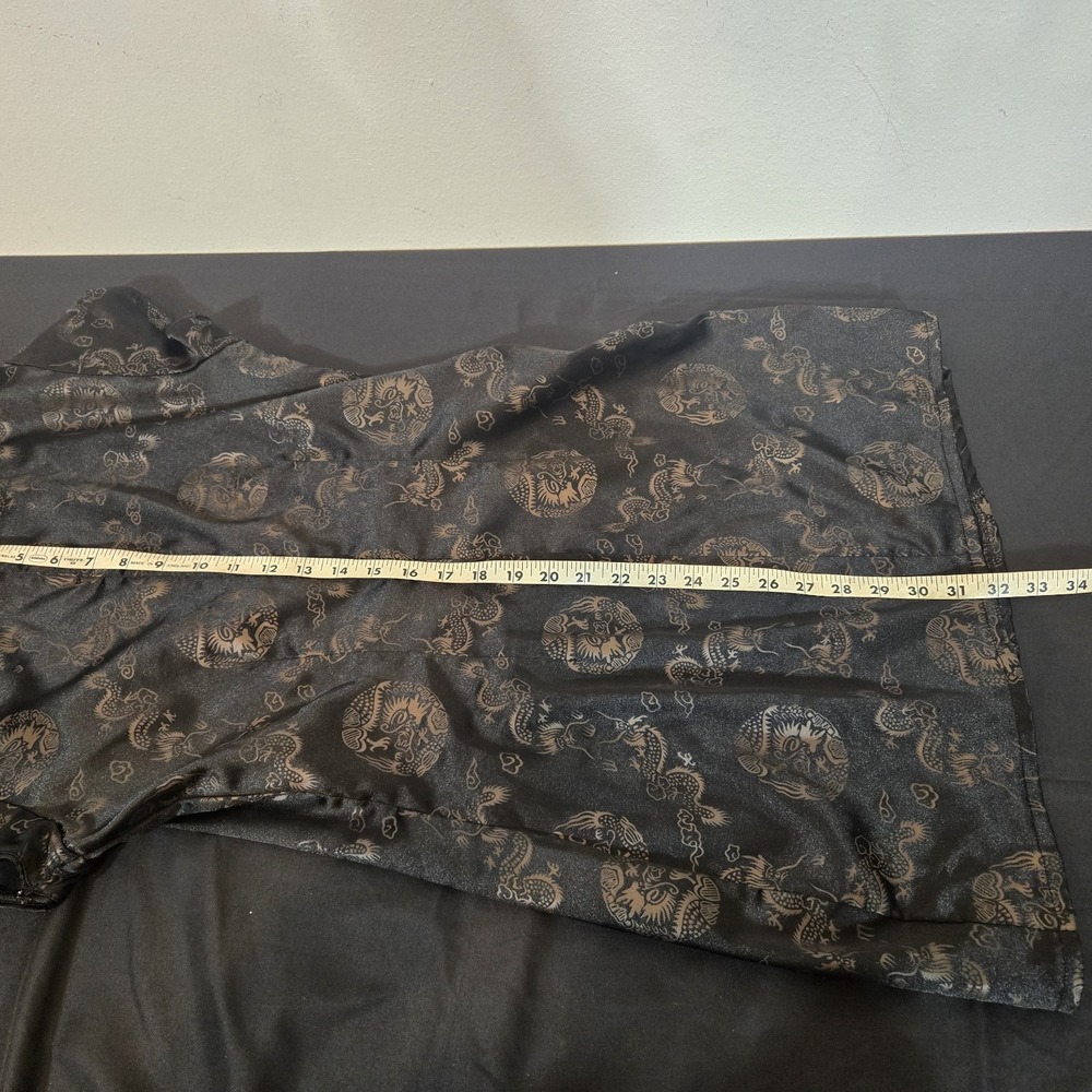 Vintage Fredericks Of Hollywood Short Sexy Black Asian Dress - Picture 6 of 10